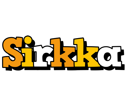 Sirkka cartoon logo
