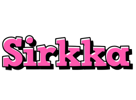 Sirkka girlish logo