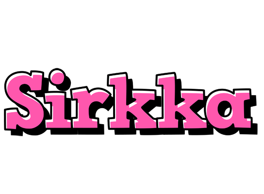Sirkka girlish logo
