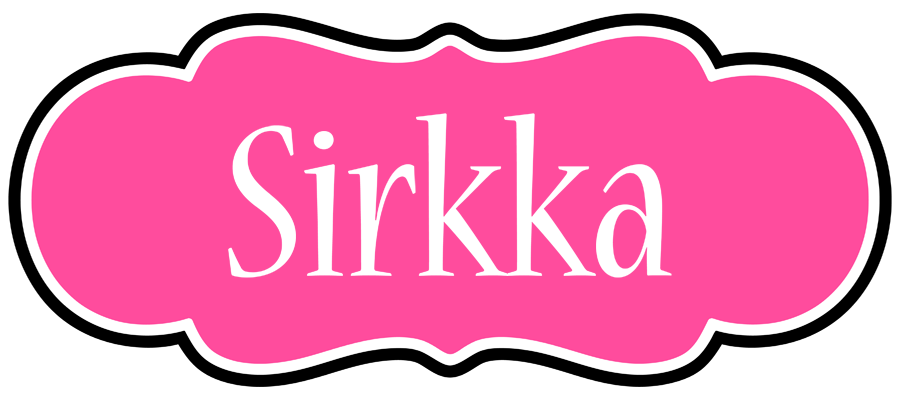 Sirkka invitation logo