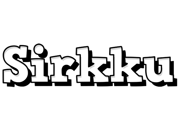 Sirkku snowing logo