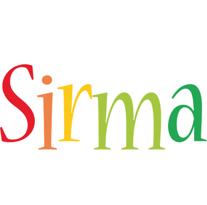 Sirma birthday logo