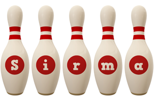 Sirma bowling-pin logo