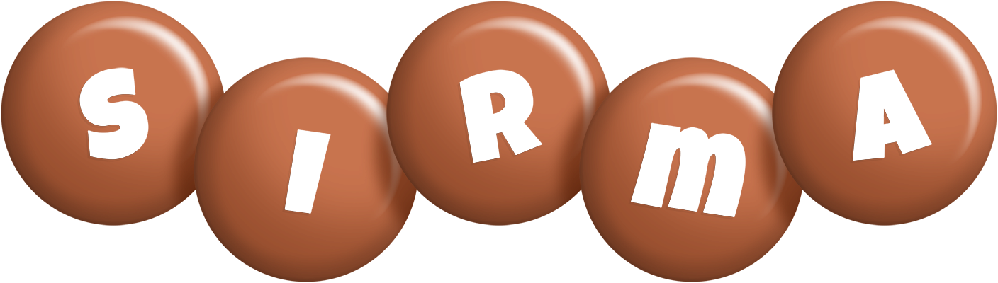 Sirma candy-brown logo