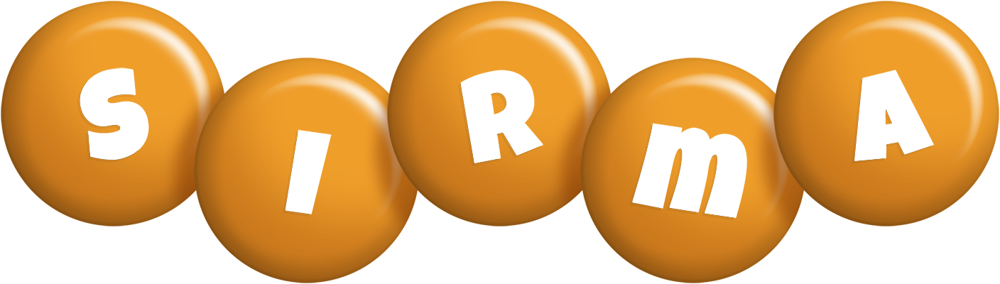 Sirma candy-orange logo