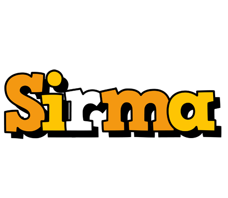 Sirma cartoon logo