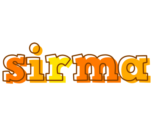 Sirma desert logo