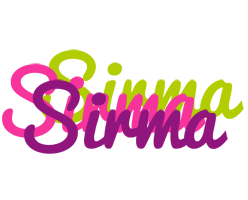 Sirma flowers logo