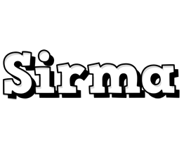 Sirma snowing logo