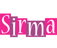 Sirma whine logo