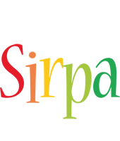 Sirpa birthday logo