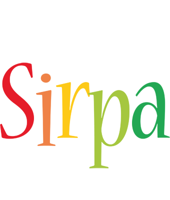 Sirpa birthday logo