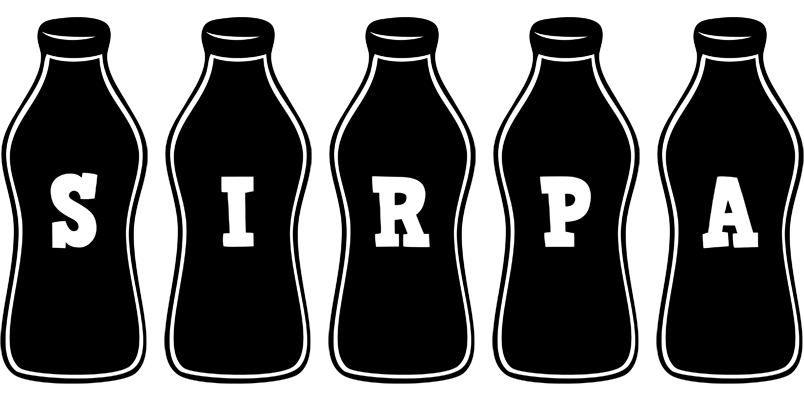 Sirpa bottle logo