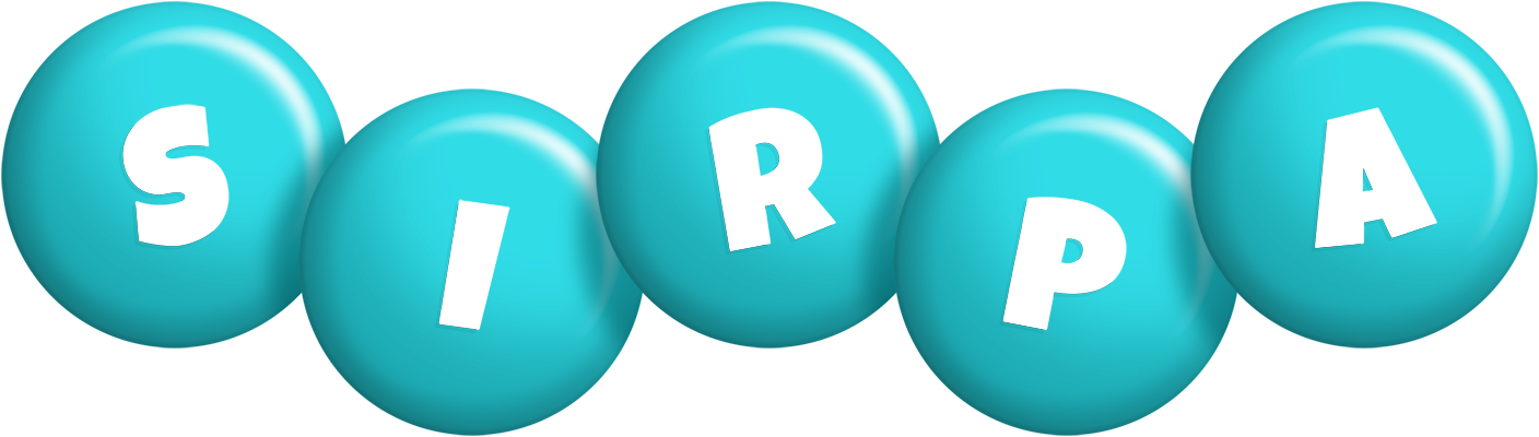 Sirpa candy-azur logo