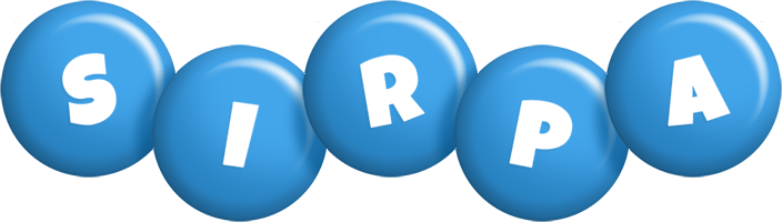 Sirpa candy-blue logo