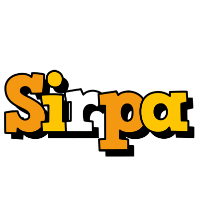 Sirpa cartoon logo