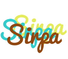 Sirpa cupcake logo