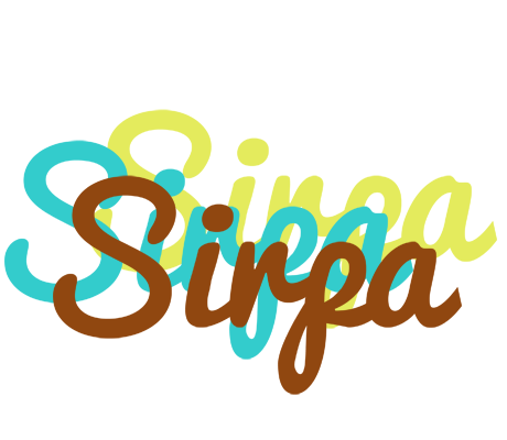 Sirpa cupcake logo