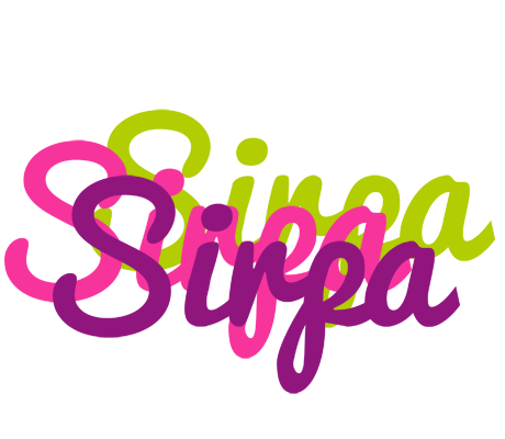 Sirpa flowers logo