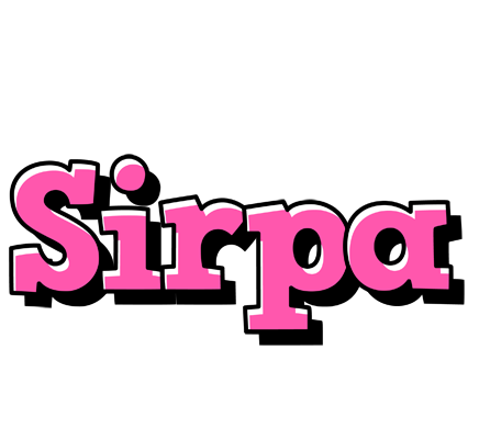 Sirpa girlish logo