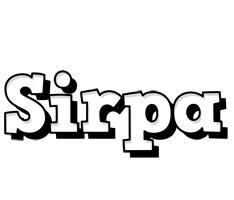 Sirpa snowing logo