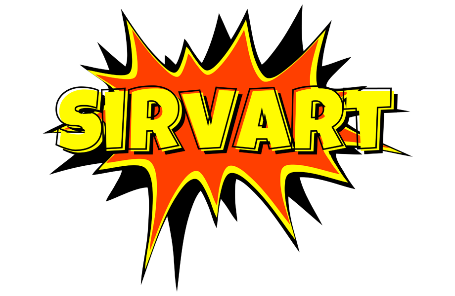 Sirvart bazinga logo