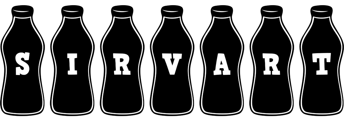 Sirvart bottle logo