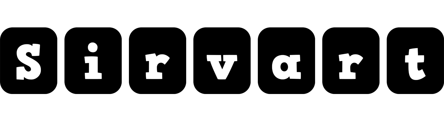 Sirvart box logo