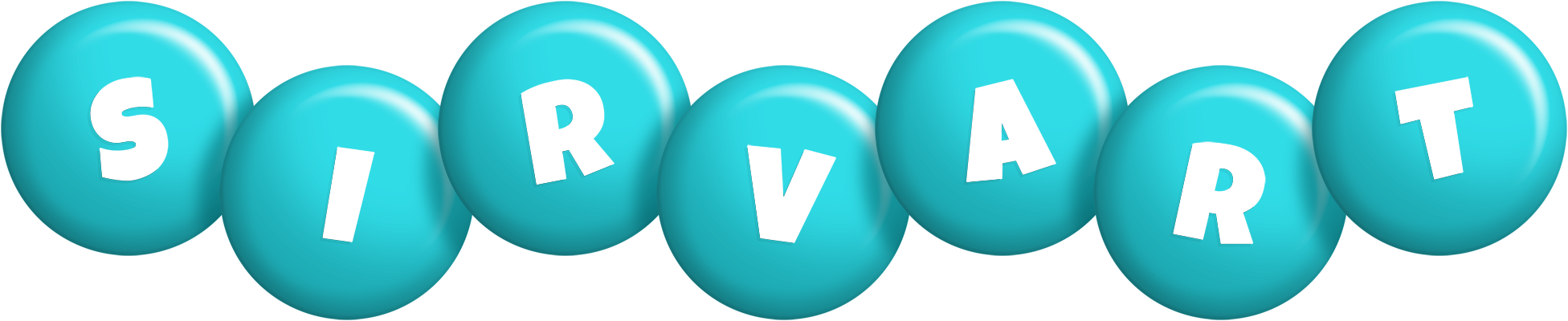 Sirvart candy-azur logo