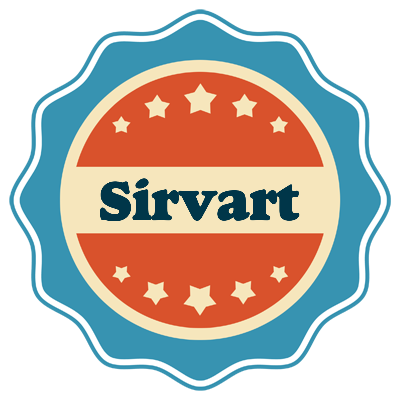 Sirvart labels logo