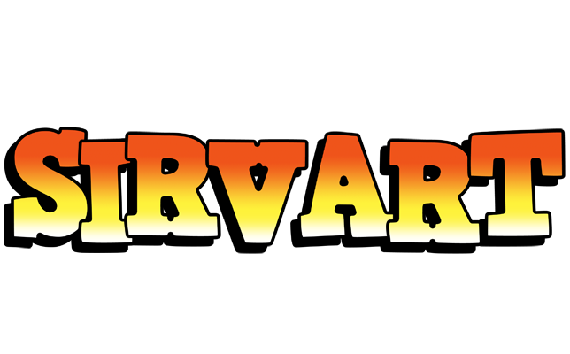 Sirvart sunset logo