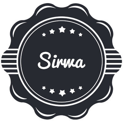 Sirwa badge logo