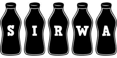 Sirwa bottle logo