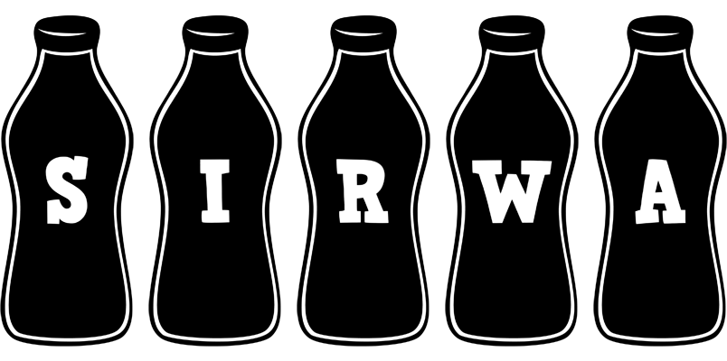 Sirwa bottle logo