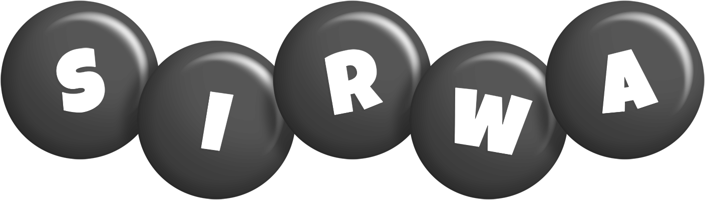 Sirwa candy-black logo