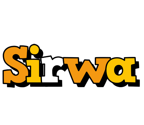 Sirwa cartoon logo