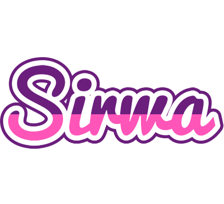 Sirwa cheerful logo