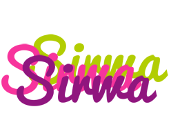 Sirwa flowers logo