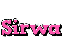 Sirwa girlish logo