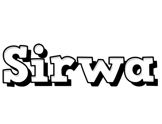 Sirwa snowing logo