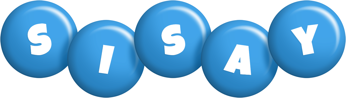Sisay candy-blue logo