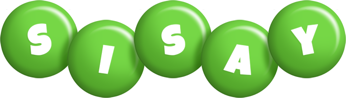 Sisay candy-green logo