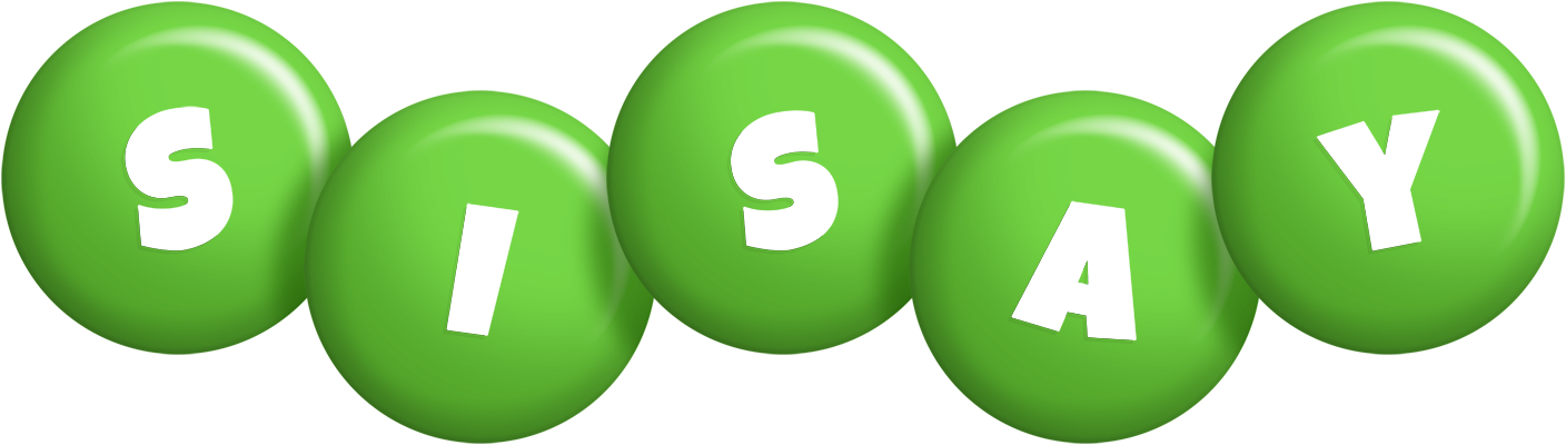 Sisay candy-green logo
