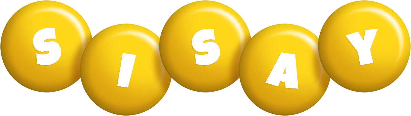 Sisay candy-yellow logo