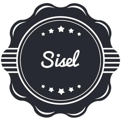 Sisel badge logo