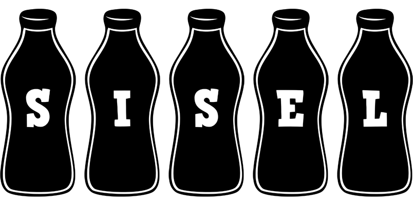 Sisel bottle logo