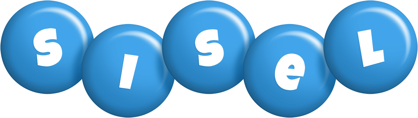Sisel candy-blue logo
