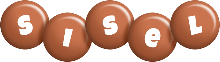 Sisel candy-brown logo
