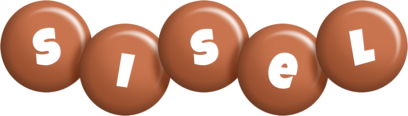 Sisel candy-brown logo