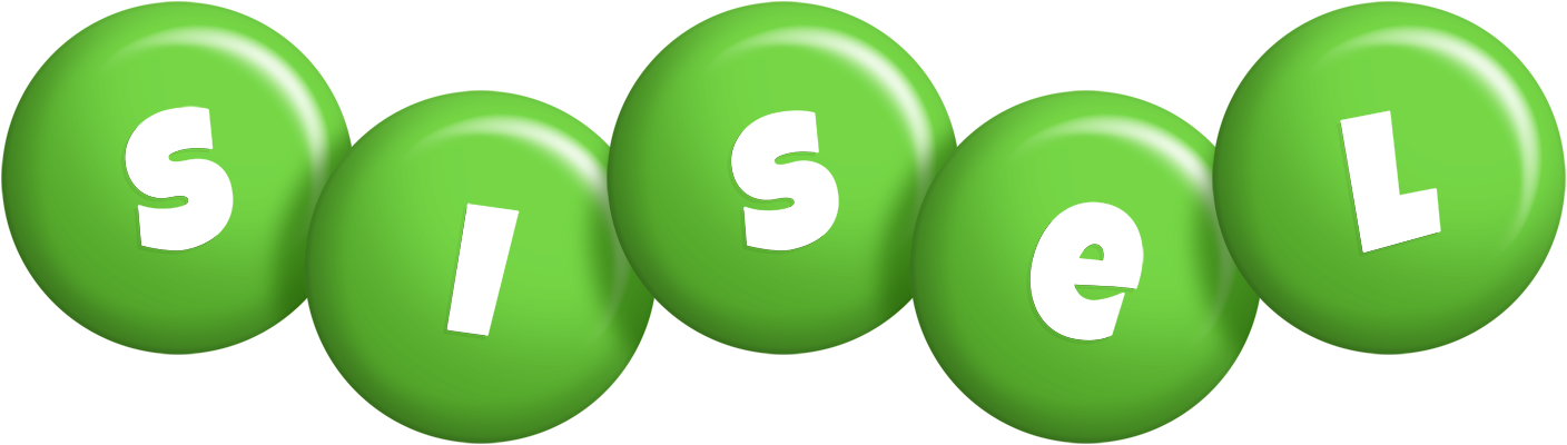 Sisel candy-green logo